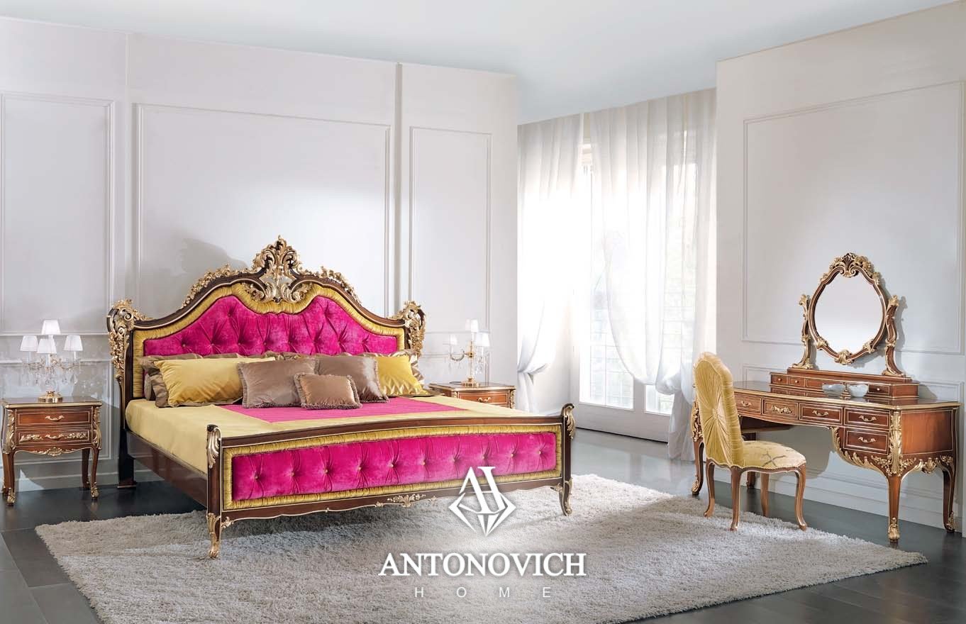 Кровать CEPPI, Прикроватный ночной столик CEPPI, Туалетный столик CEPPI