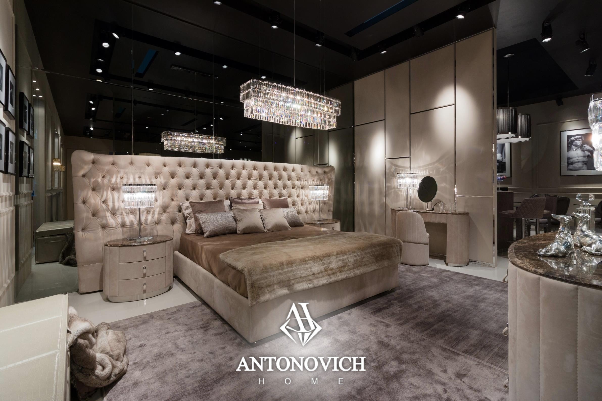 DV home collection спальня ар-деко