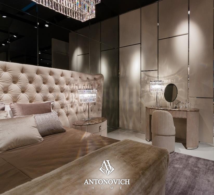 DV home collection спальня ар-деко