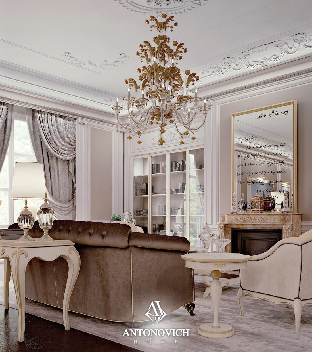 2-х местный диван коллекции House of art COMO фабрики Carpanese Home