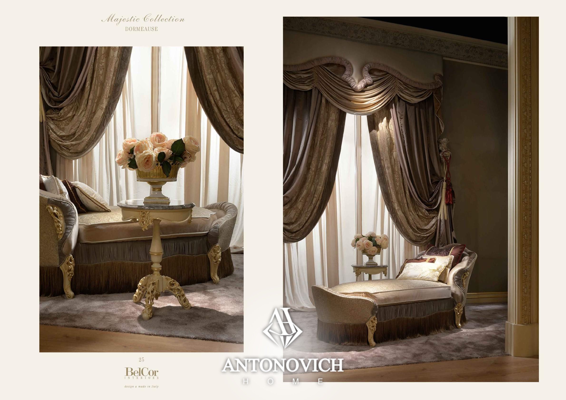 Коллекция  Granducate Collection мебели для спальни итальянской компании BelСor Interior