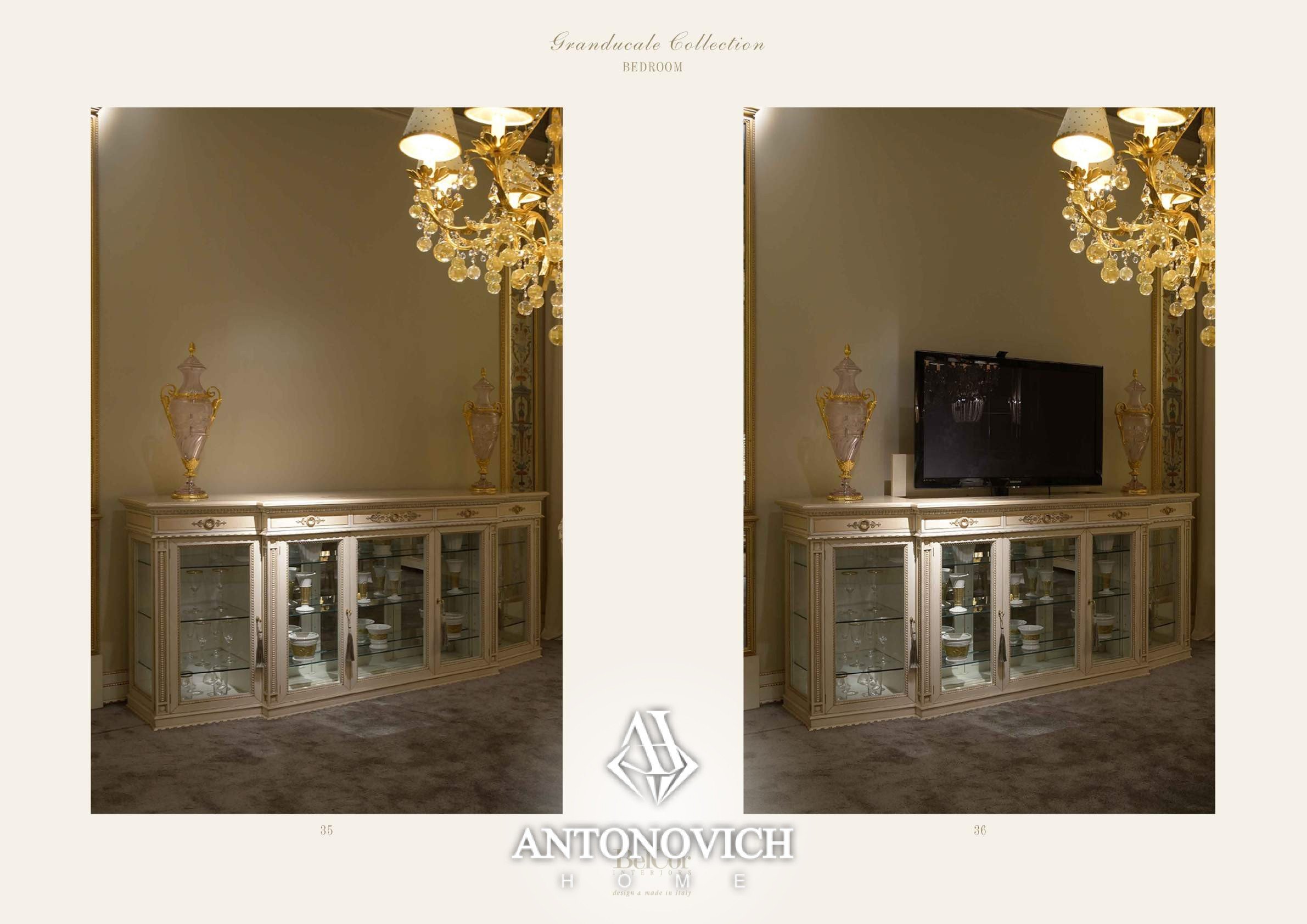 Коллекция  Granducate Collection мебели для спальни итальянской компании BelСor Interior