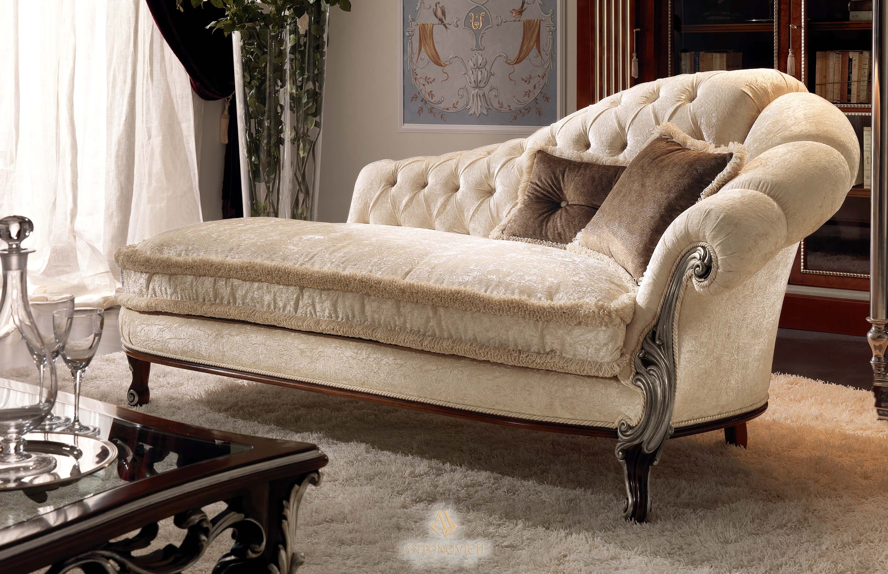 Кушетка Astra CEPPI STYLE, отделка капитоне