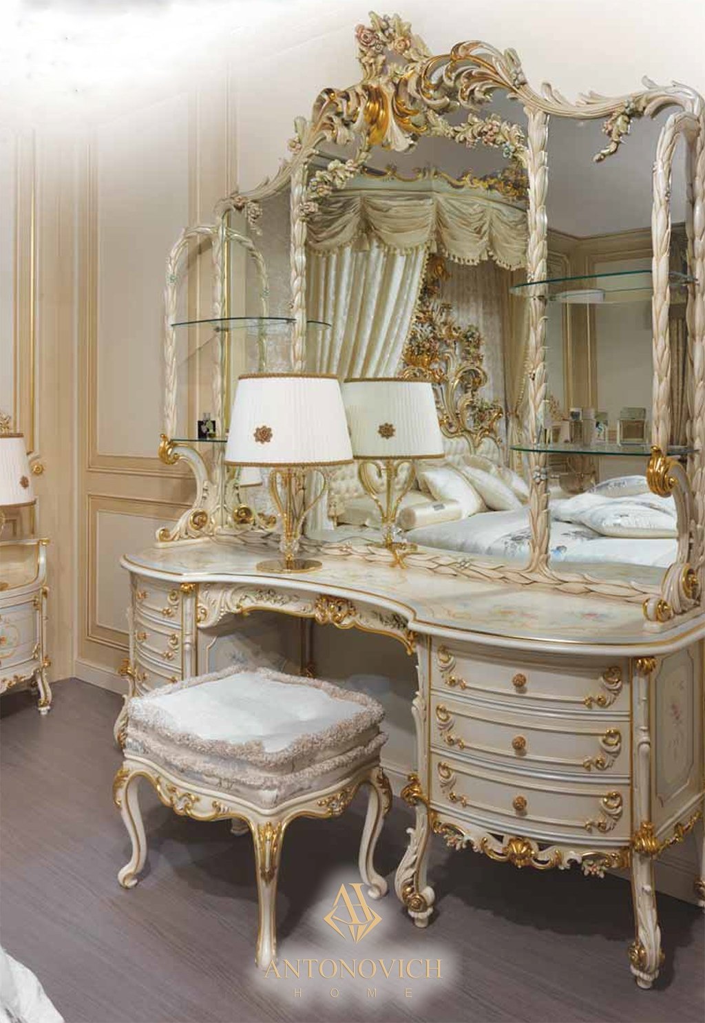 Bazzi Interior Decoration спальня GLAMOUR