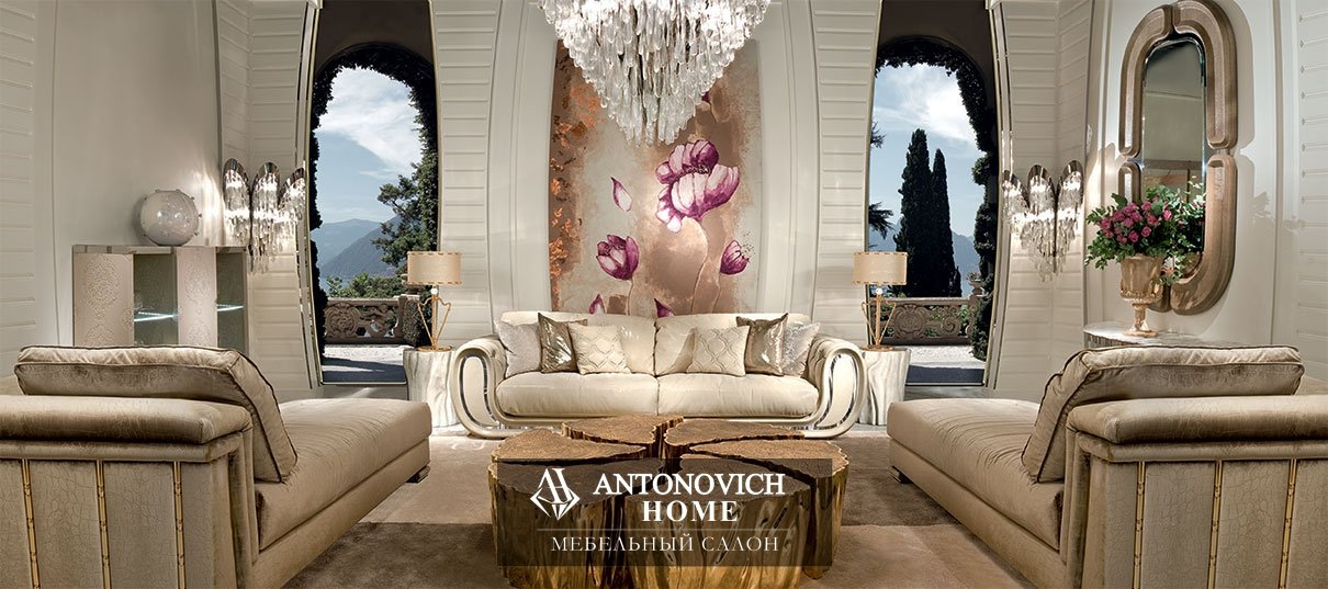 Роскошная  гостиная Dafne от компании Cornelio Cappelini