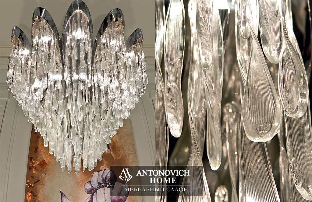 Люстра. Изысканная гостиная Dafne от компании Cornelio Cappelini