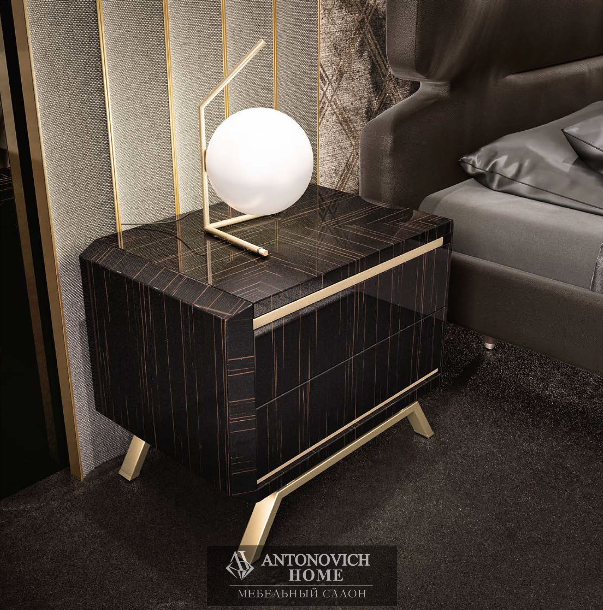 Тумба прикроватная Barnini Oceo спальня Richmond