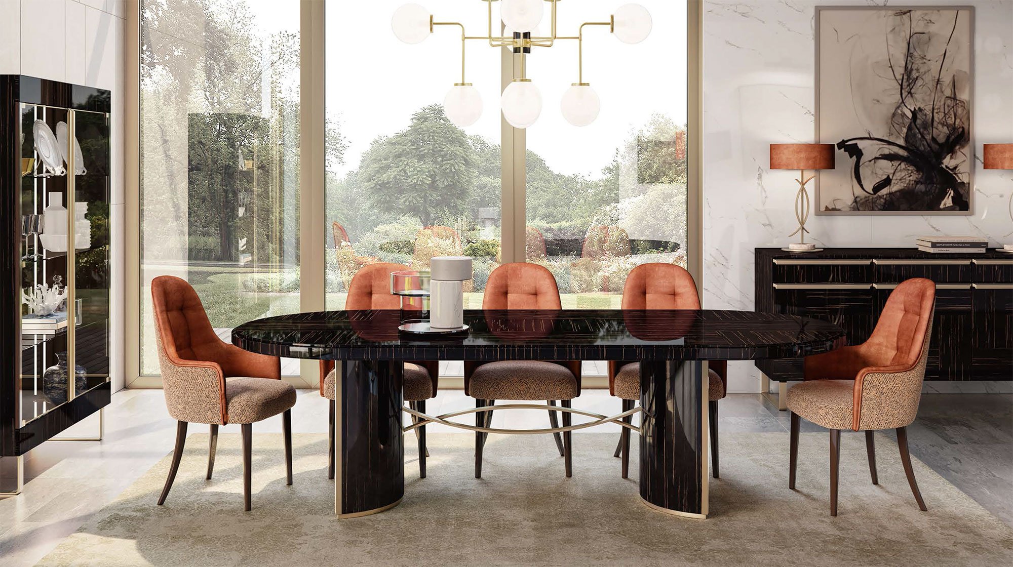 Barnini Oceo столовая Richmond upon thames 3