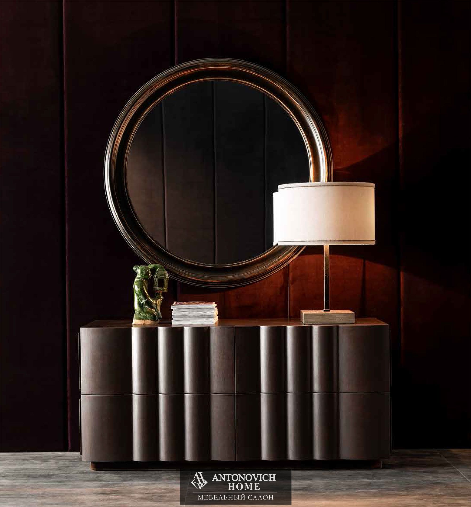 Комод, Зеркало Leon коллеция Zoe Gold фабрики CorteZari