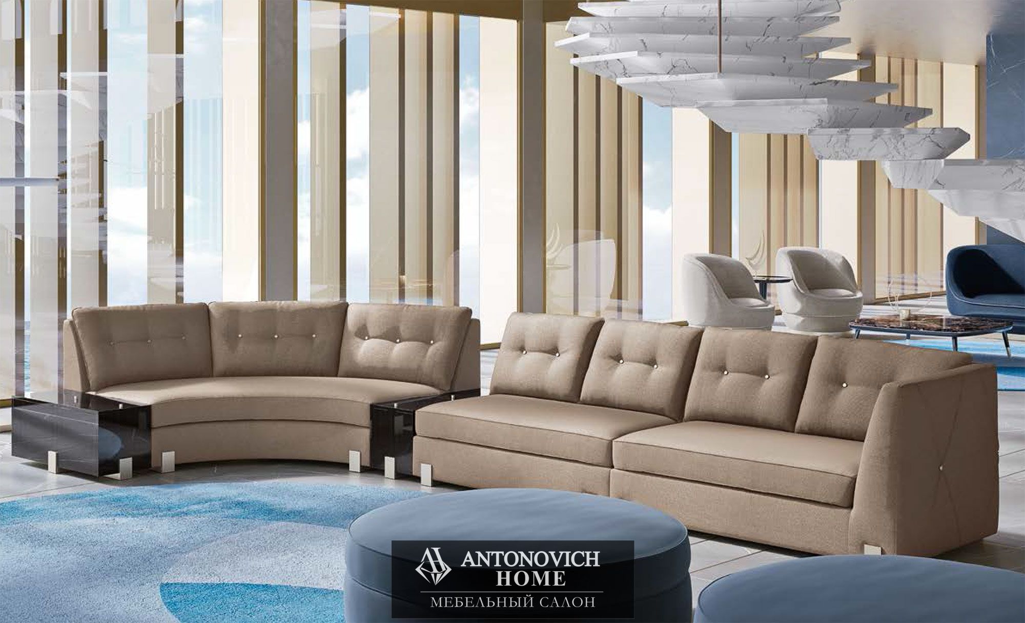 Диван MARIE фабрика Luigi Volpi