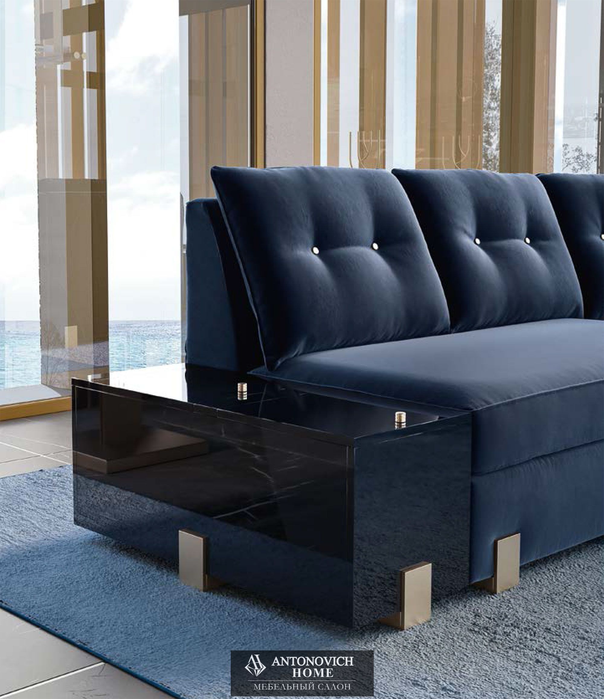 Столик с ящиком для хранения MARIE фабрика Luigi Volpi