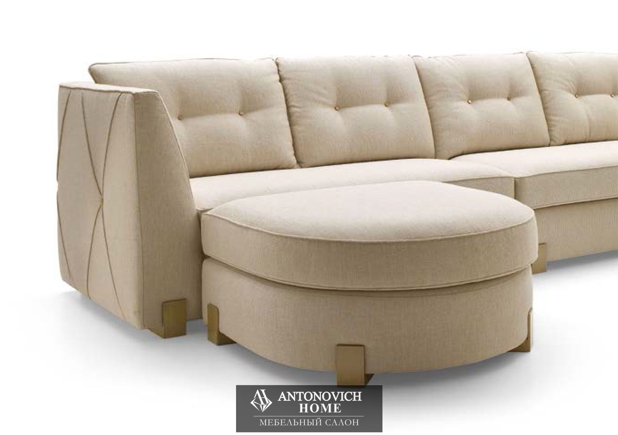 Диван MARIE фабрика Luigi Volpi с кушеткой