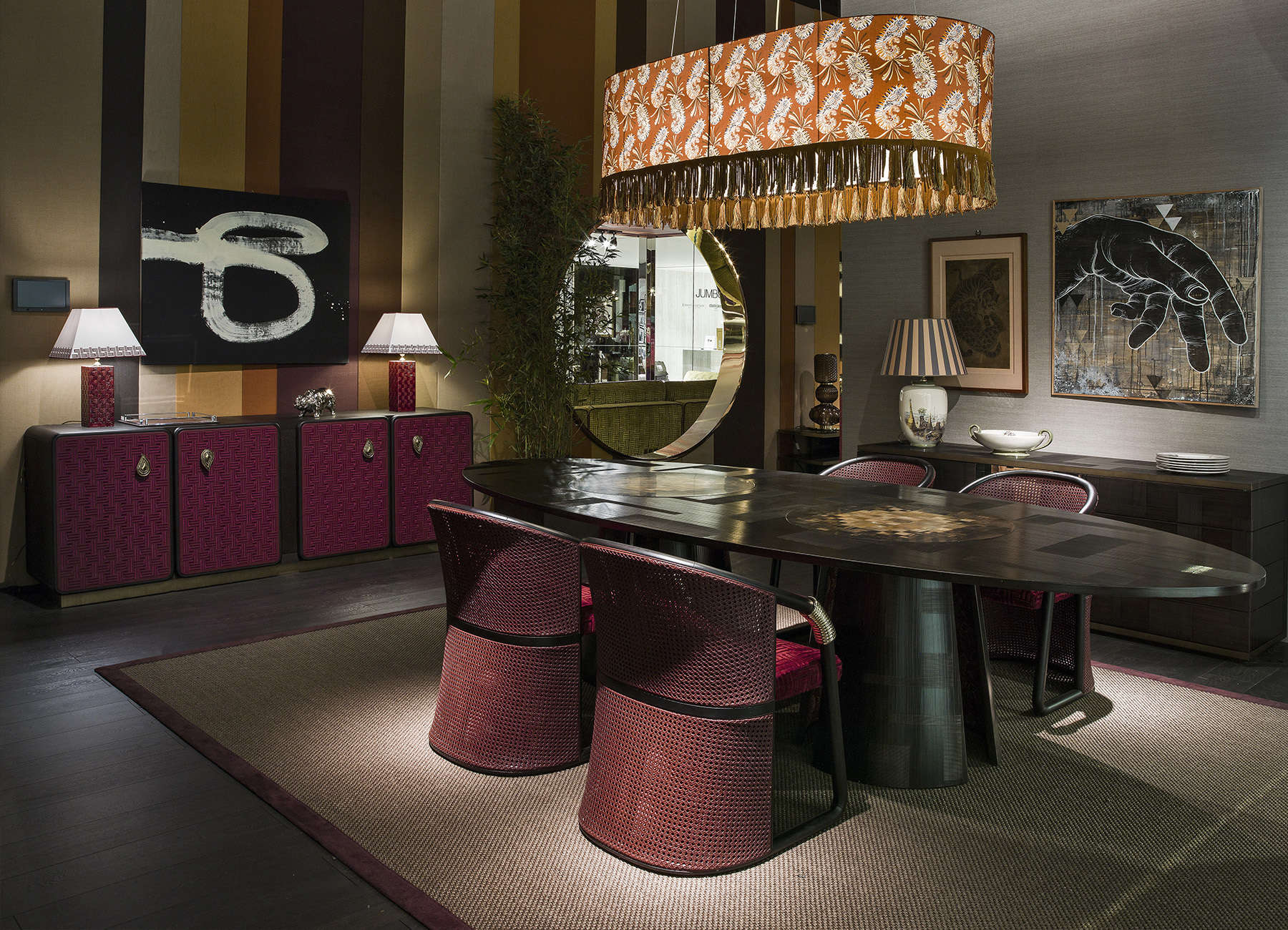 Etro Home Interiors столовая Aleppo