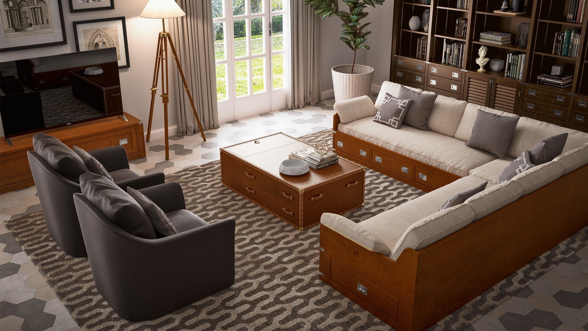 Caroti гостиная MONTECRISTO