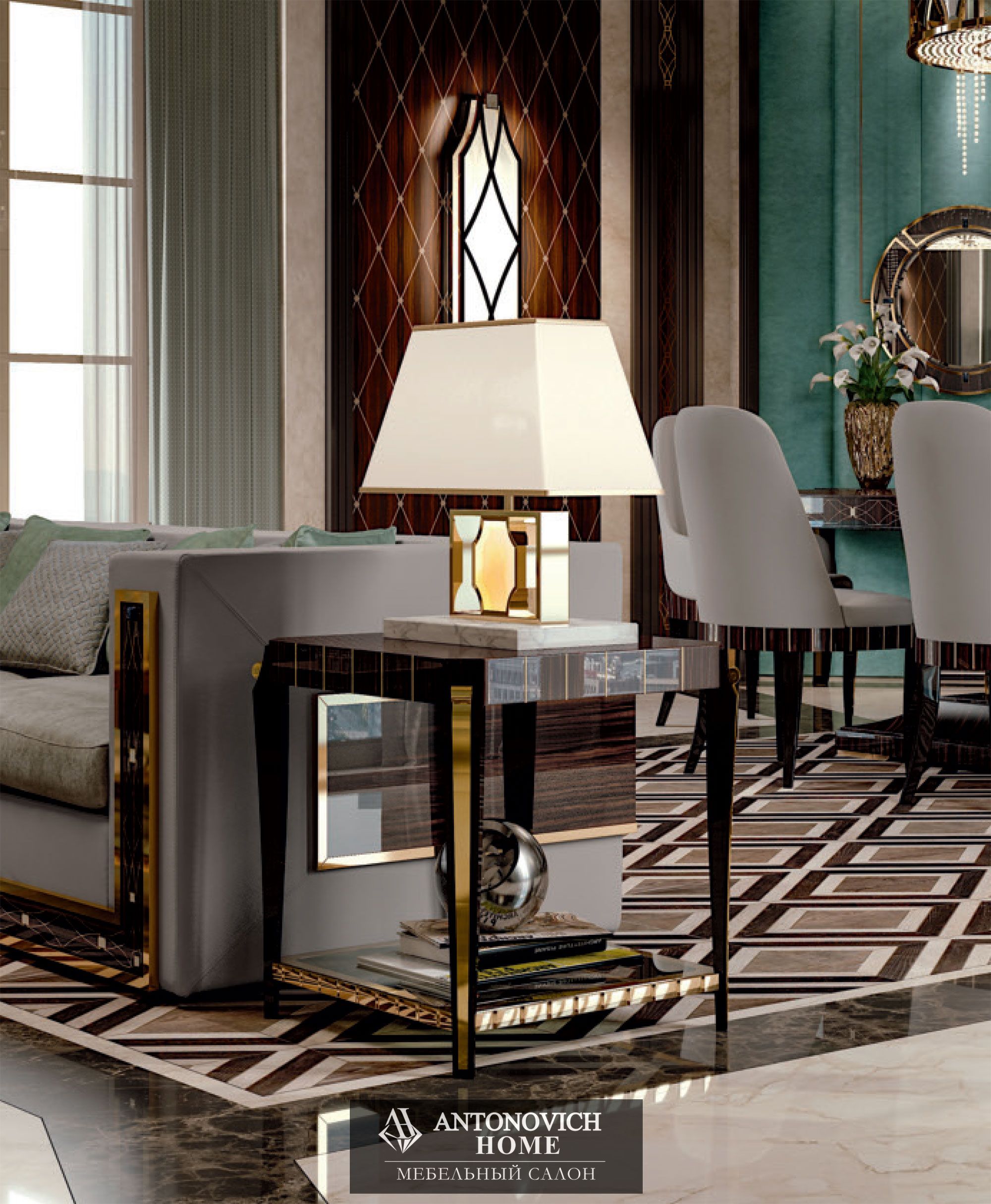 bianchini-cafe-des-arts_L_2-6_Боковой кофейный столик Bianchini гостиная Cafedesart
