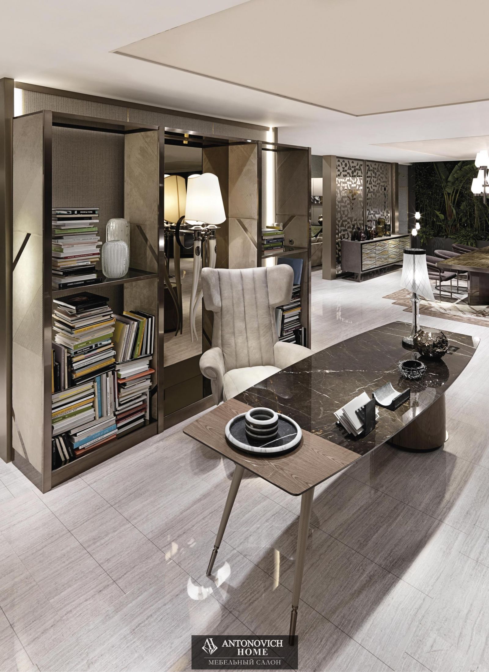 Visionnaire Wilshire Office 4 Книжный шкаф