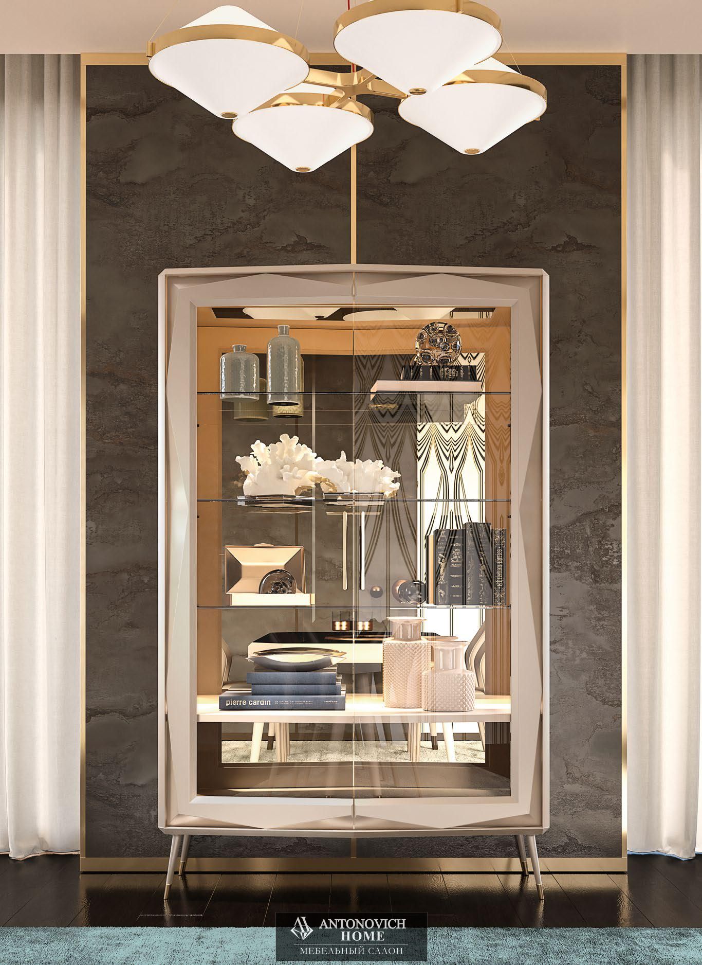 domus diamond contemporary dining room 1 2 витрина