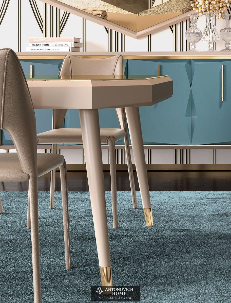 domus diamond contemporary dining room 1 3 стул, стол