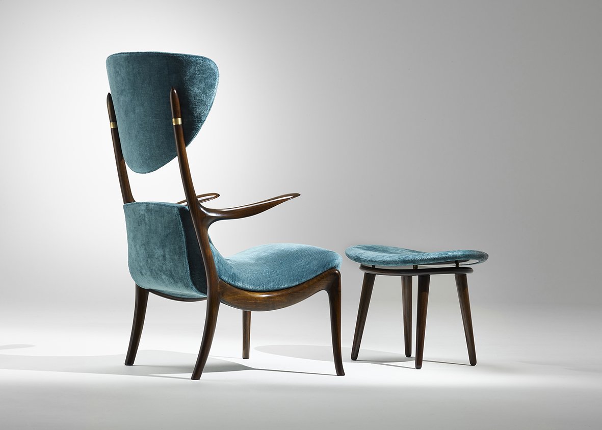 Ceccotti Collezioni кресло и пуф Star Treck