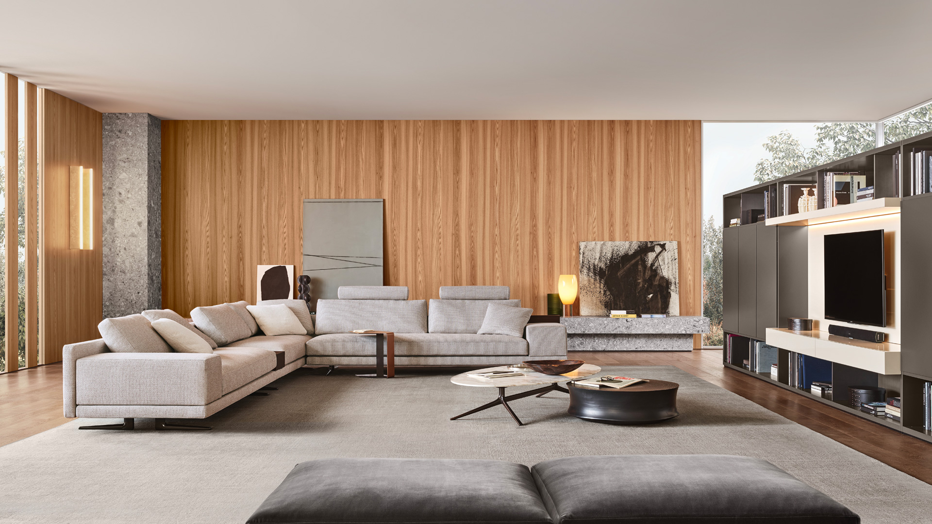 Poliform мягкая мебель (диван) Mondrian