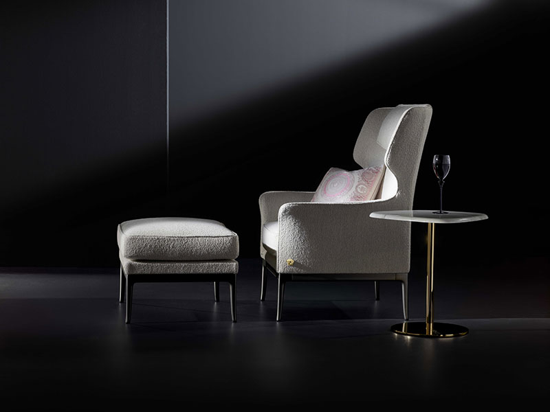Versace Home кресло, подставка для ног Stiletto