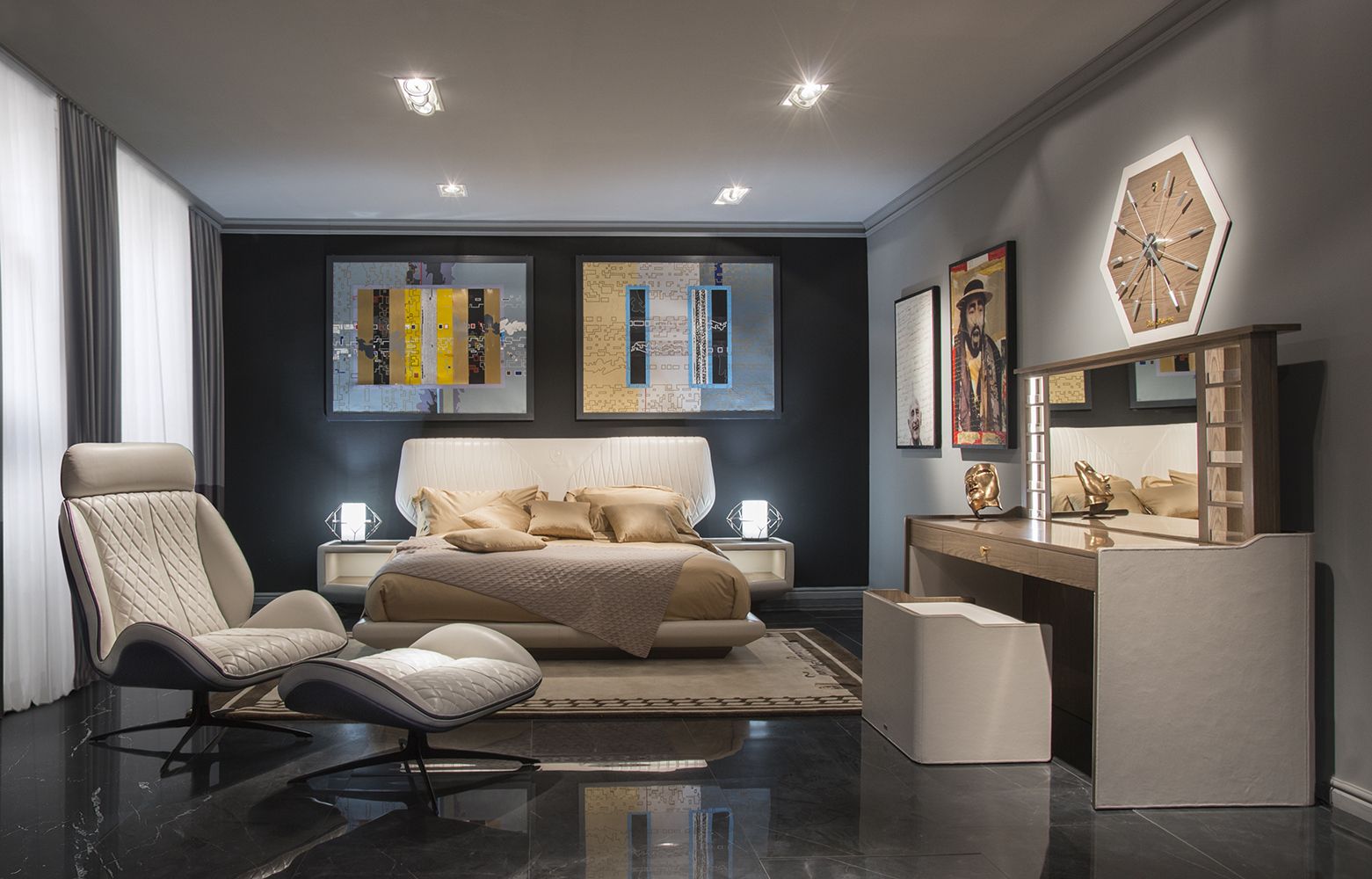 Tonino Lamborghini Casa collection спальня Reims