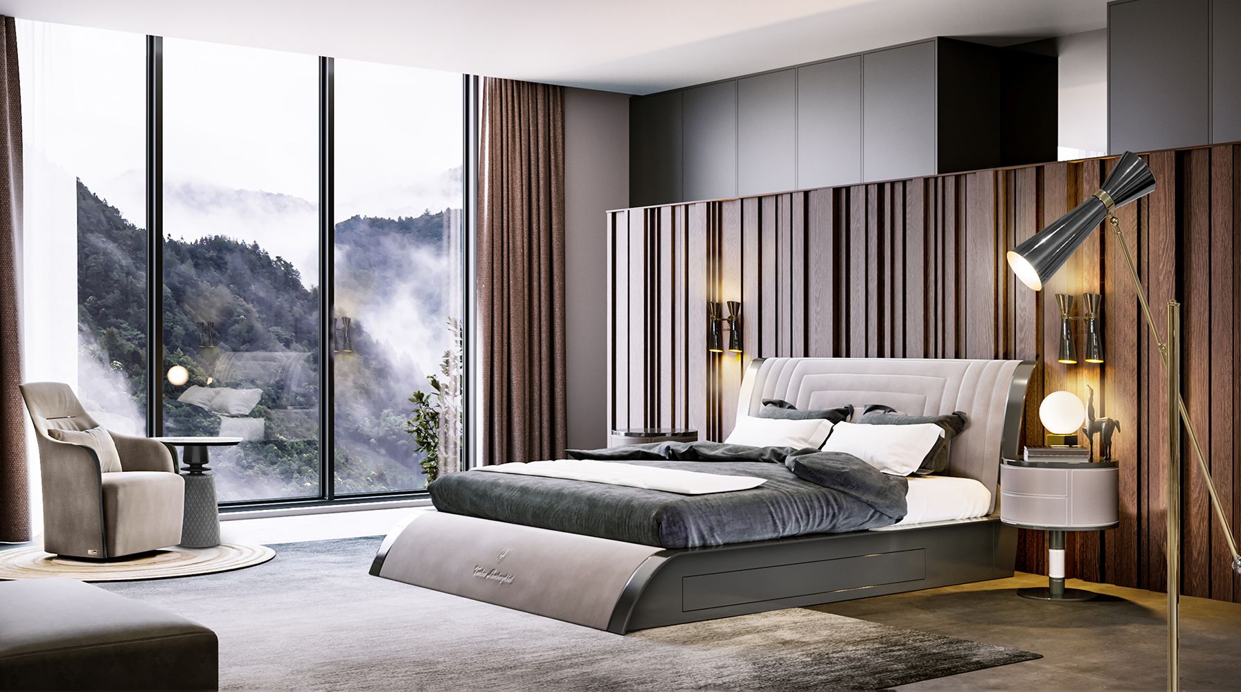 Tonino Lamborghini Casa collection спальня TL-3056