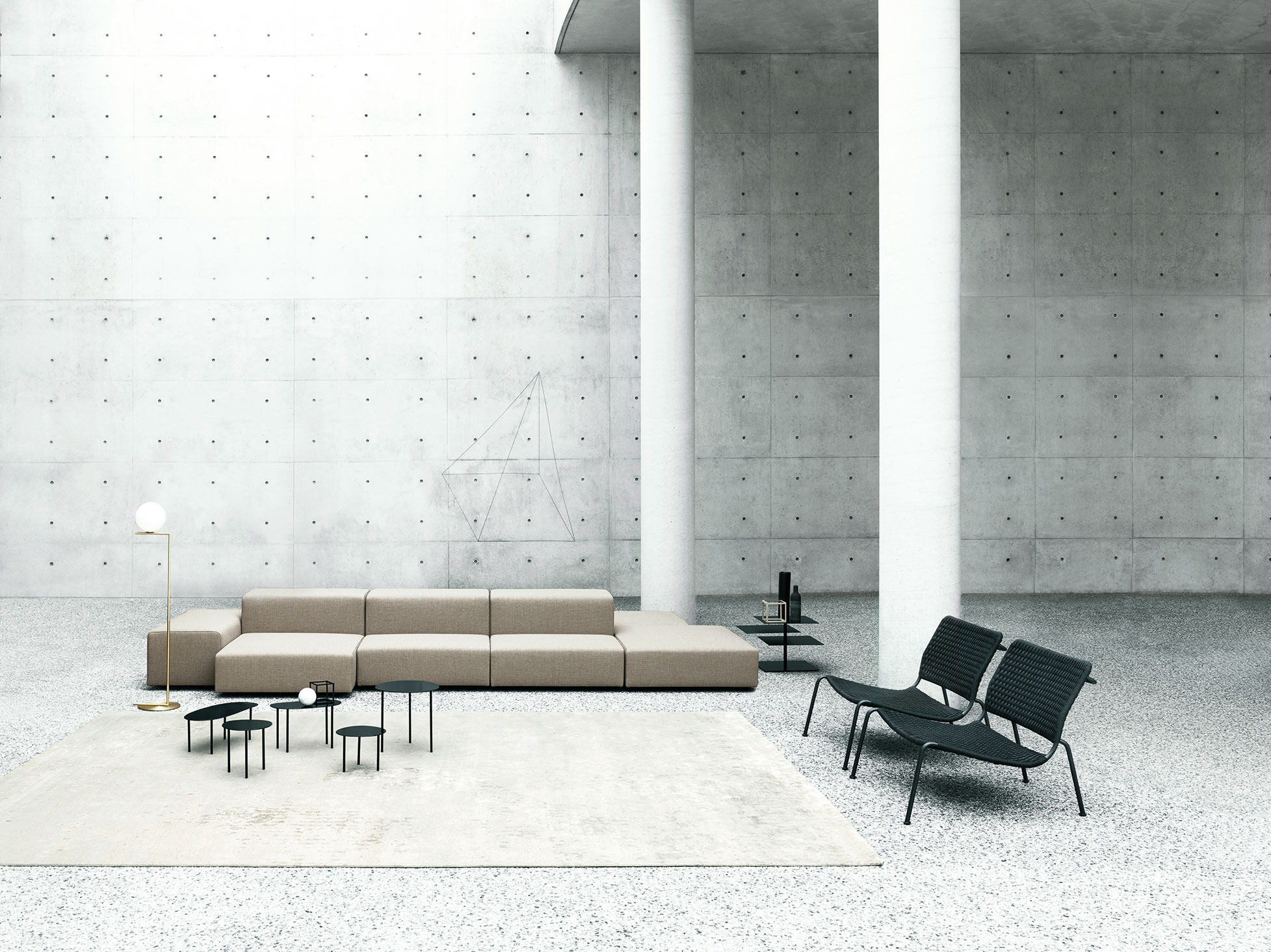 Living Divani диван Extra Wall