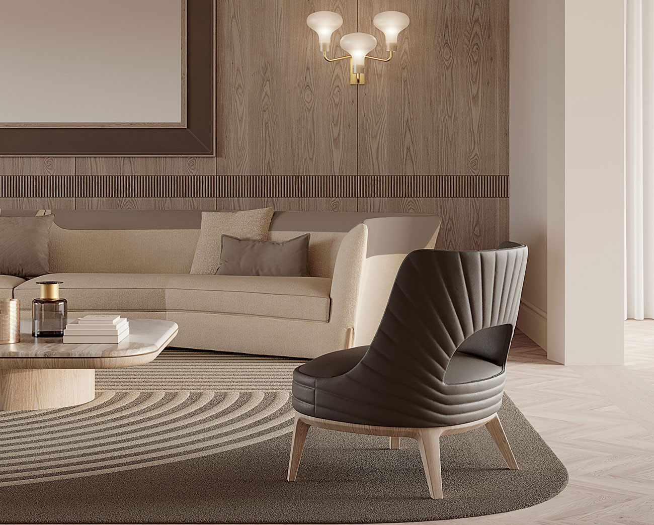 Vittoria Frigerio кресло Reina