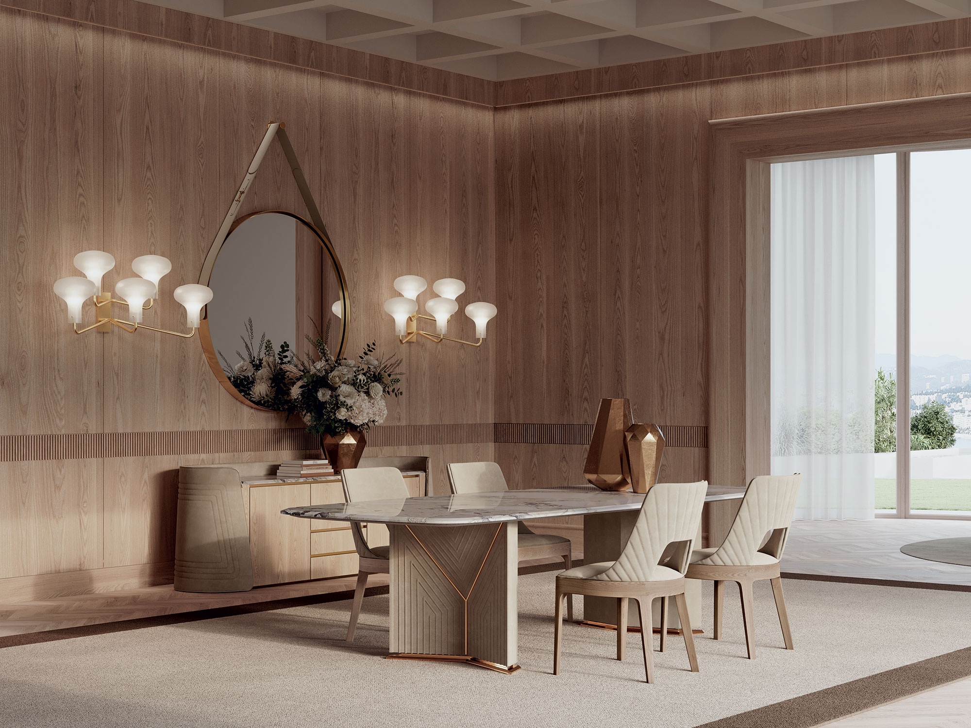 Vittoria Frigerio столовая Pinto