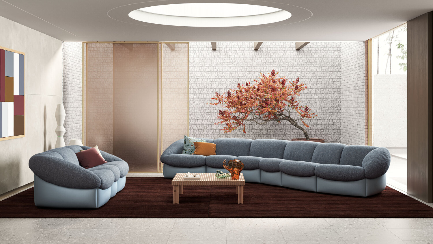 Poltrona Frau диван Parka